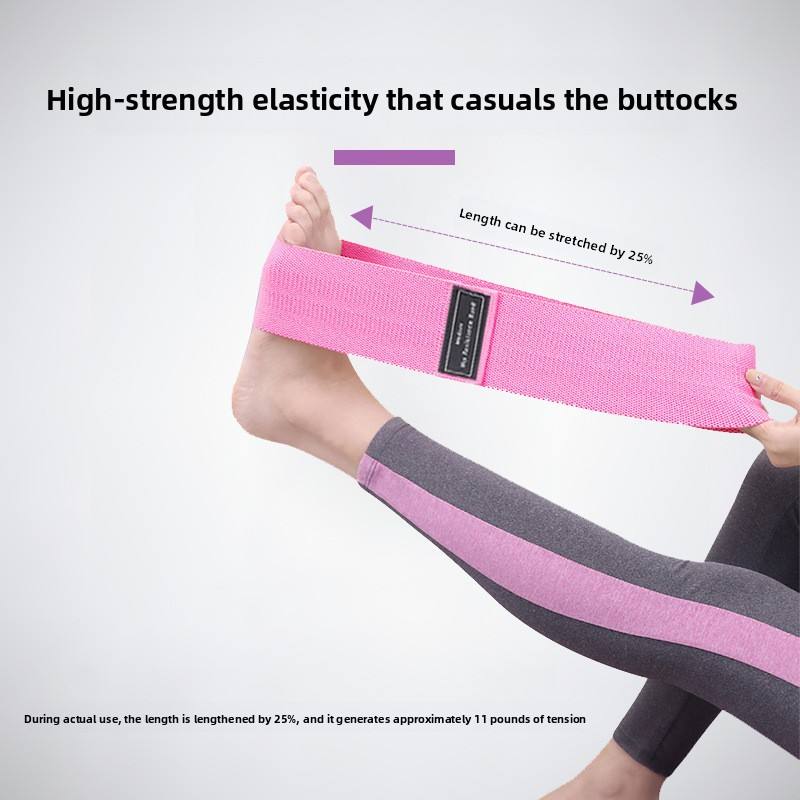 Elastic Fabric Resistance Bands Set for Glute & Lower Body Training