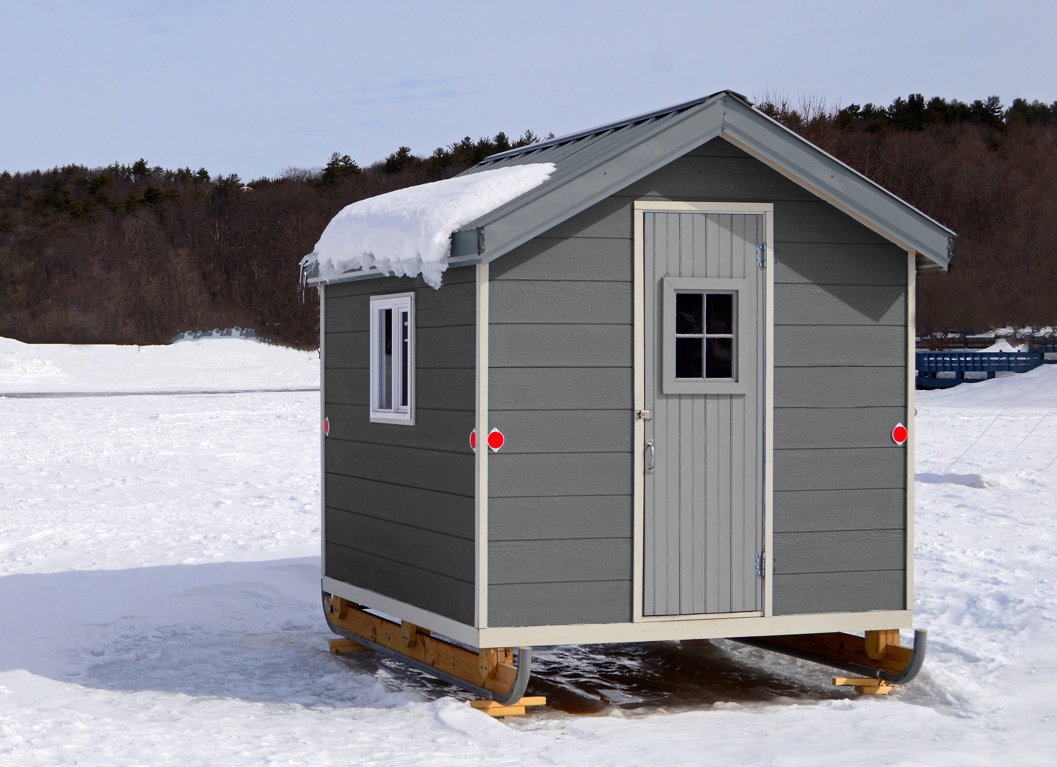 Ice Fishing Shack 12'L x 8'W – Timber Mountain Custom WoodWorking