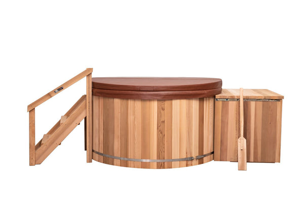 Cedar Barrel Hot Tub 8 person (7ft W x 4ft H)