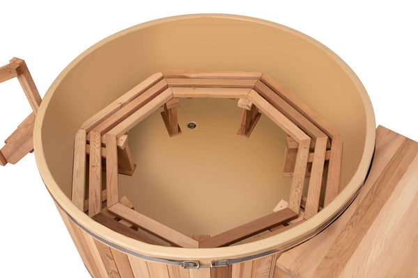 Cedar Barrel Hot Tub 6 person (6ft W x 4ft H)